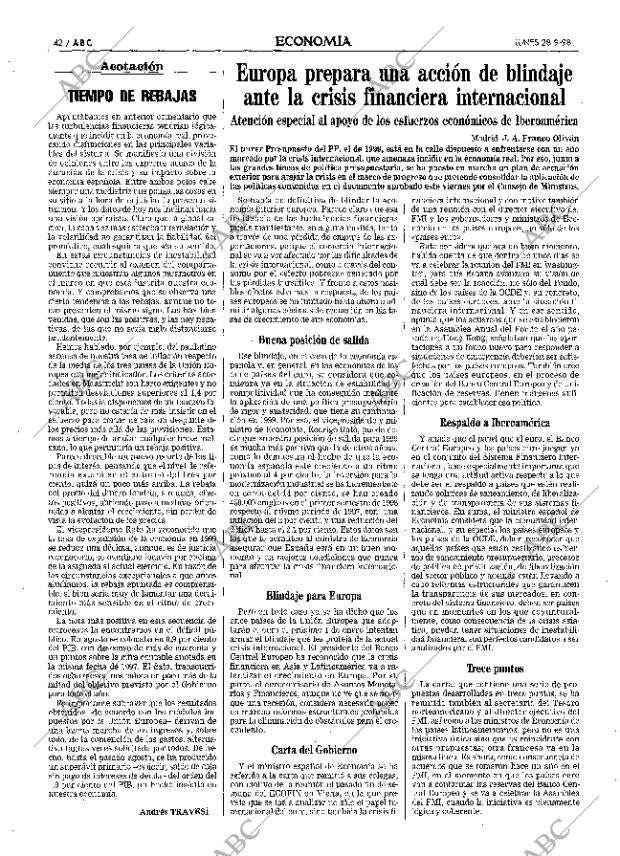 ABC MADRID 28-09-1998 página 42