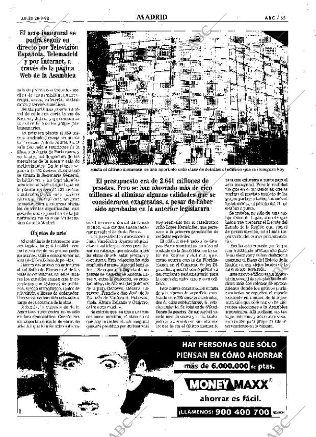 ABC MADRID 28-09-1998 página 65