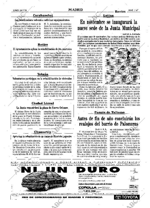 ABC MADRID 28-09-1998 página 67