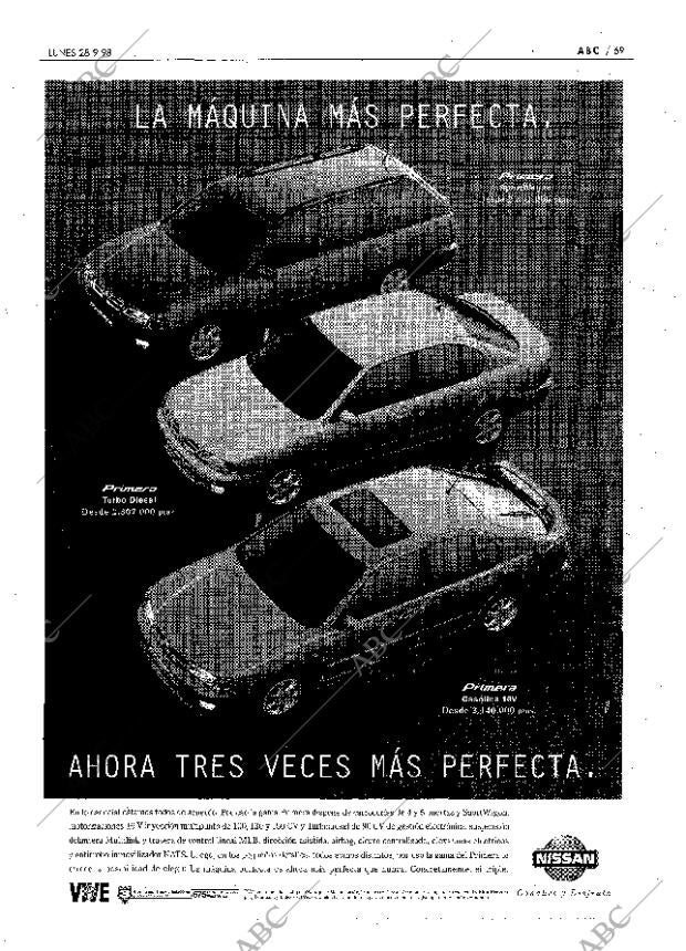 ABC MADRID 28-09-1998 página 69