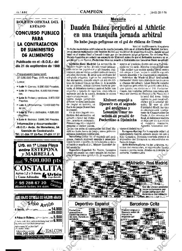 ABC MADRID 28-09-1998 página 76