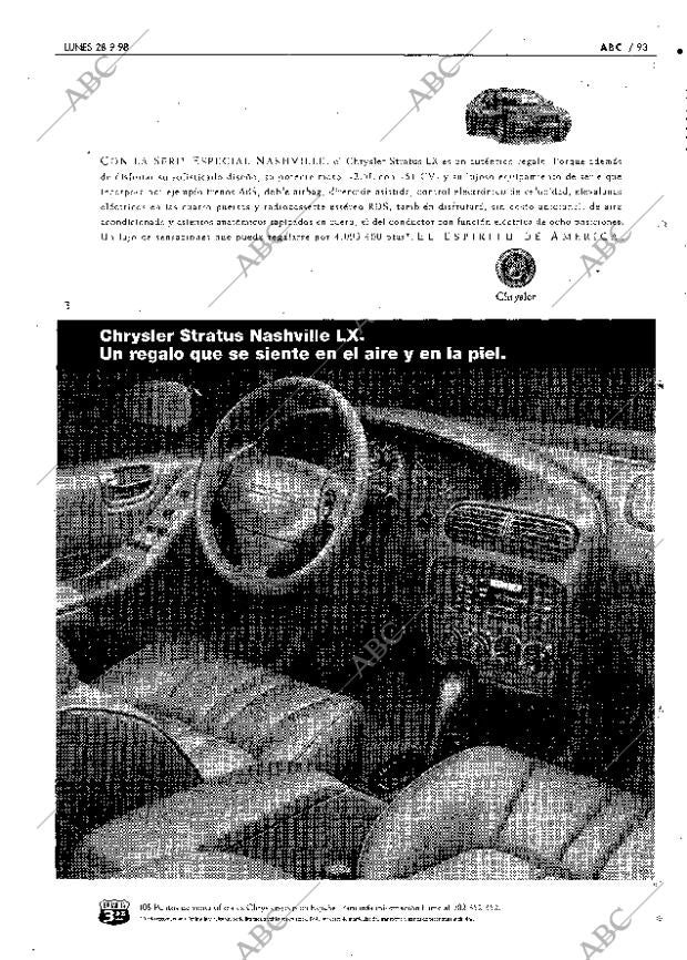 ABC MADRID 28-09-1998 página 93