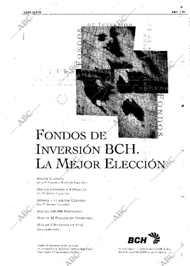 ABC MADRID 28-09-1998 página 99