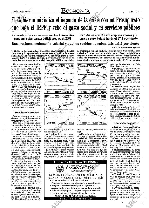 ABC SEVILLA 30-09-1998 página 73