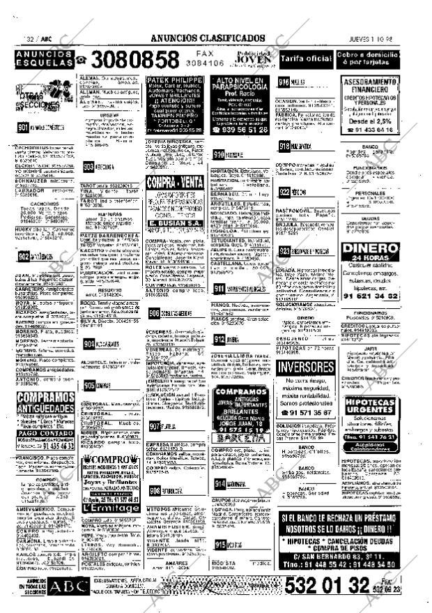 ABC MADRID 01-10-1998 página 132