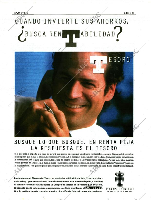 ABC MADRID 01-10-1998 página 21
