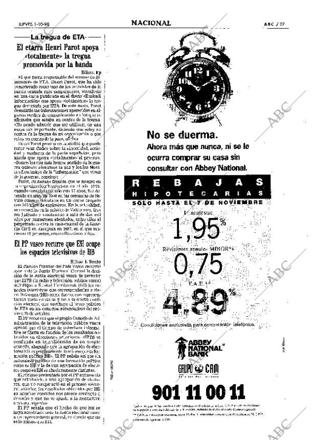ABC MADRID 01-10-1998 página 27