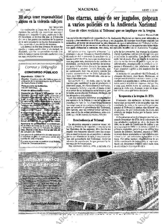 ABC MADRID 01-10-1998 página 28