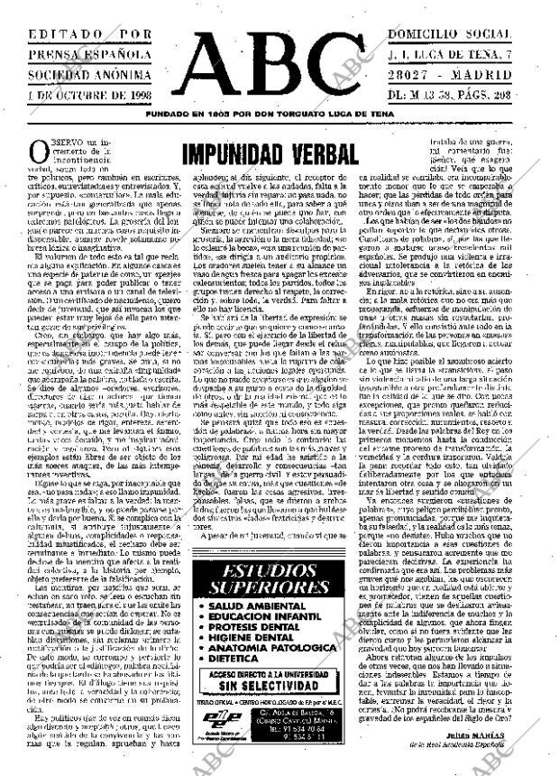 ABC MADRID 01-10-1998 página 3