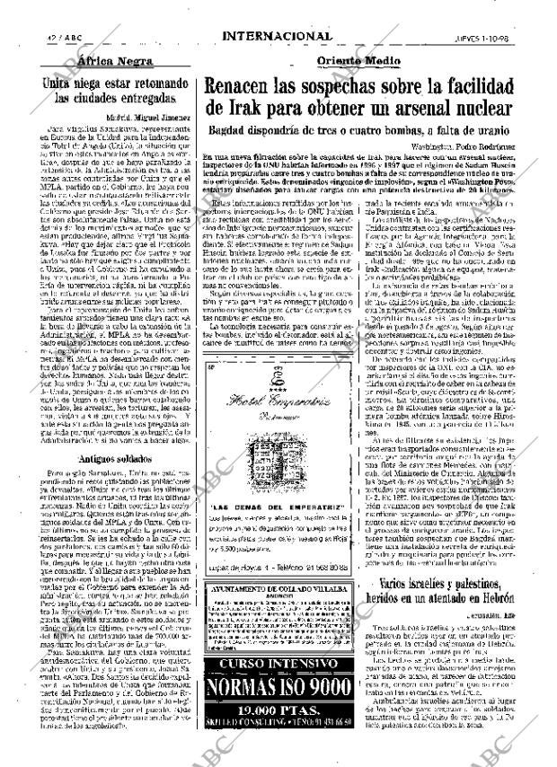 ABC MADRID 01-10-1998 página 42