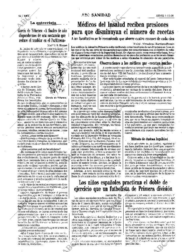 ABC MADRID 01-10-1998 página 64