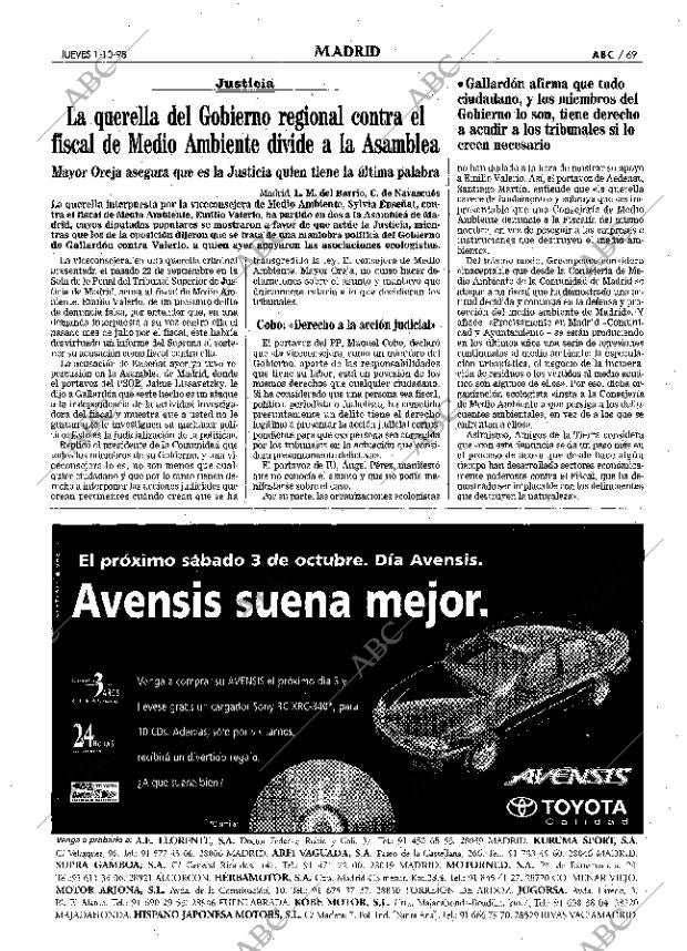 ABC MADRID 01-10-1998 página 69
