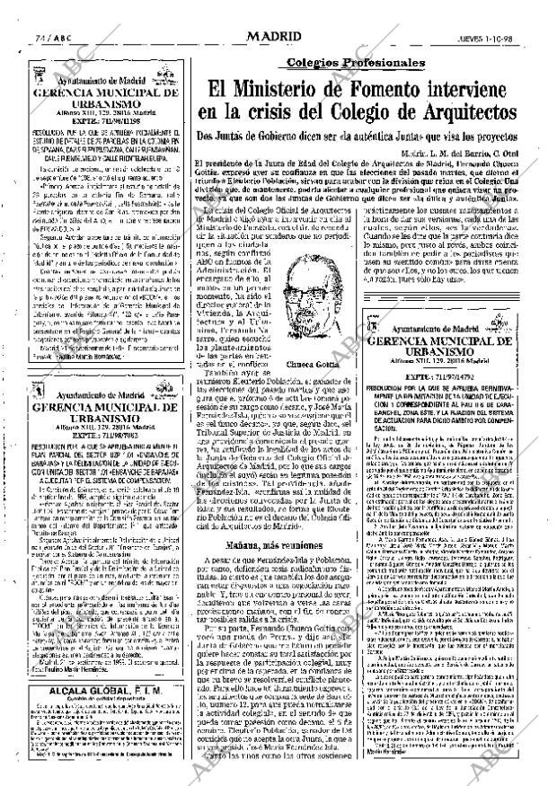 ABC MADRID 01-10-1998 página 74