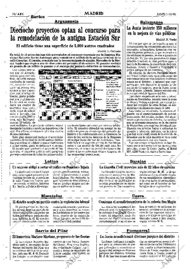 ABC MADRID 01-10-1998 página 76
