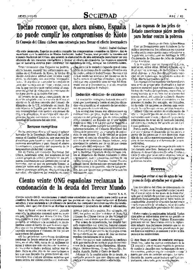 ABC MADRID 01-10-1998 página 85