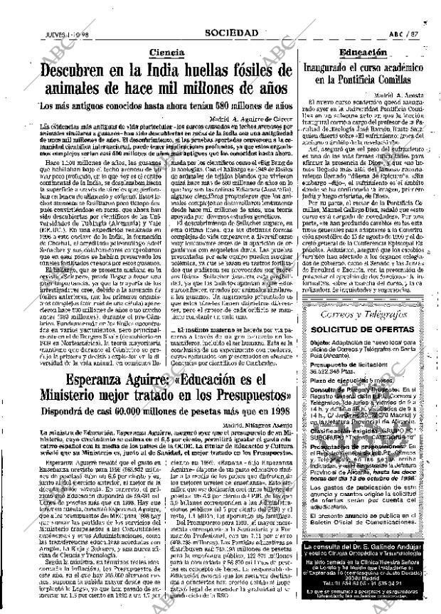 ABC MADRID 01-10-1998 página 87
