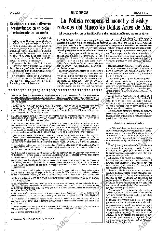 ABC MADRID 01-10-1998 página 92