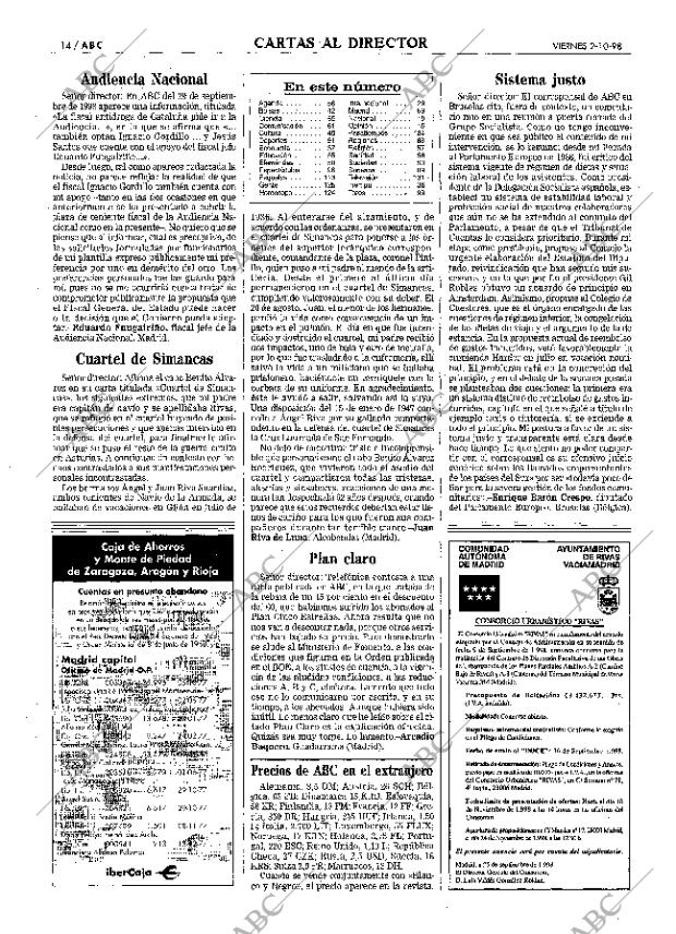 ABC MADRID 02-10-1998 página 14