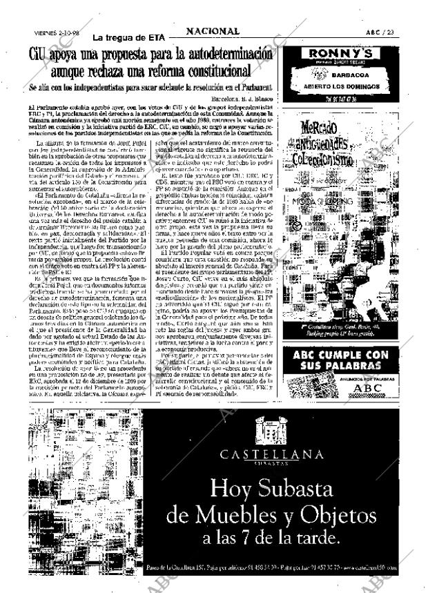 ABC MADRID 02-10-1998 página 23