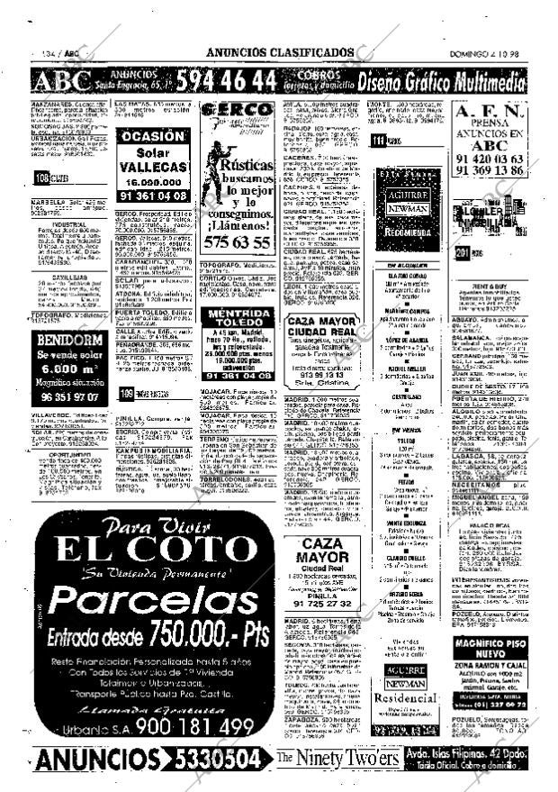 ABC MADRID 04-10-1998 página 134