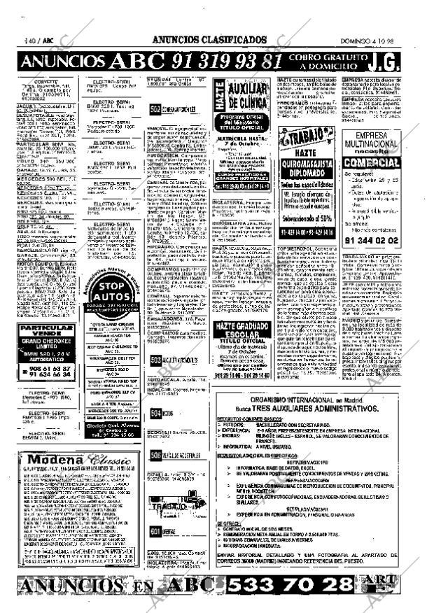 ABC MADRID 04-10-1998 página 140
