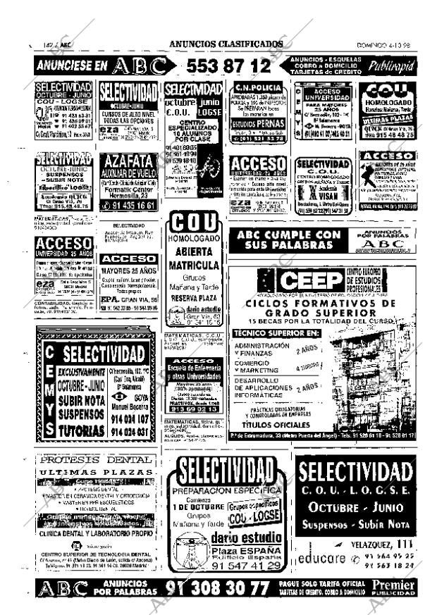 ABC MADRID 04-10-1998 página 142