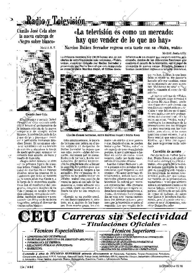 ABC MADRID 04-10-1998 página 154