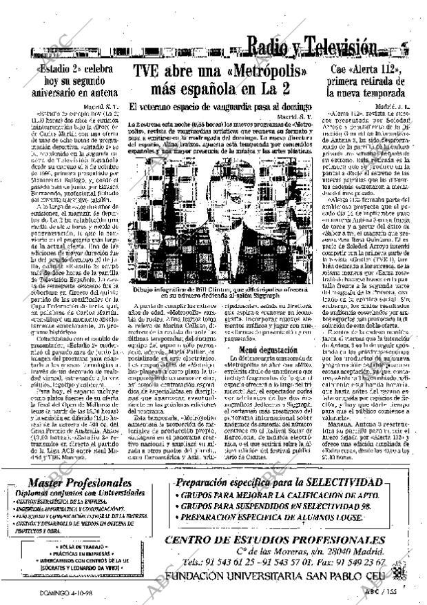 ABC MADRID 04-10-1998 página 155