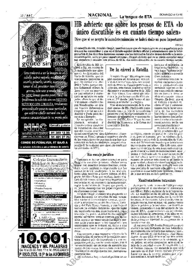 ABC MADRID 04-10-1998 página 32