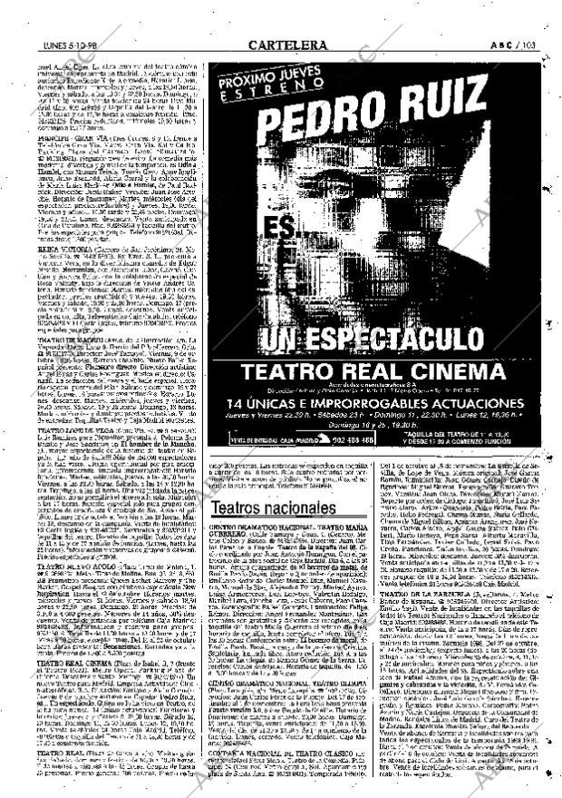 ABC MADRID 05-10-1998 página 103