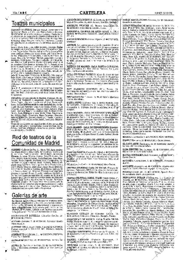 ABC MADRID 05-10-1998 página 104