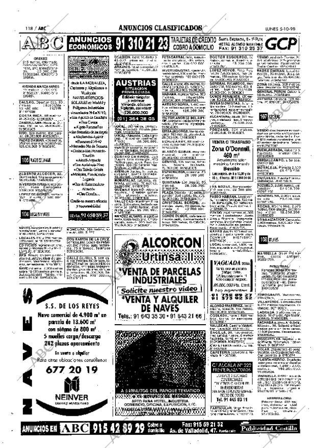 ABC MADRID 05-10-1998 página 118