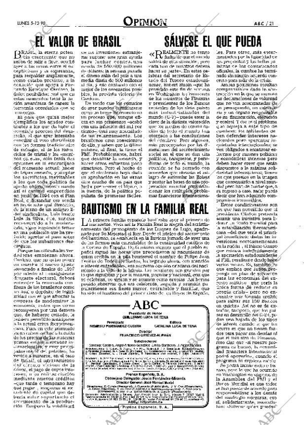 ABC MADRID 05-10-1998 página 21