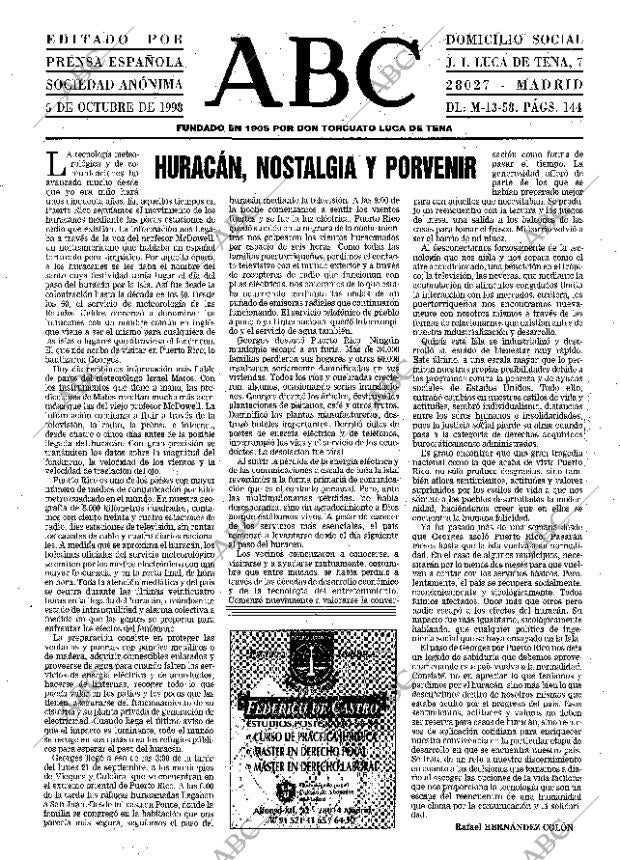 ABC MADRID 05-10-1998 página 3