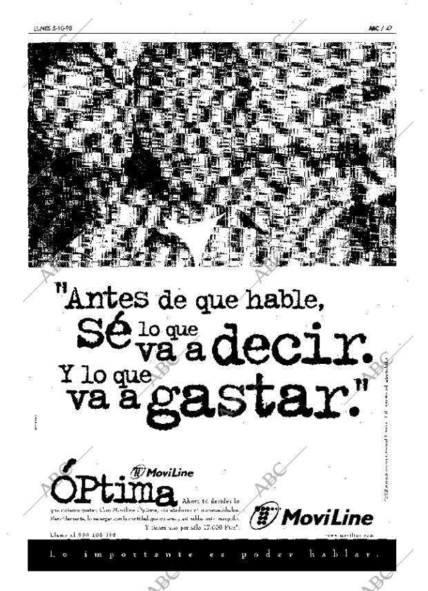 ABC MADRID 05-10-1998 página 47