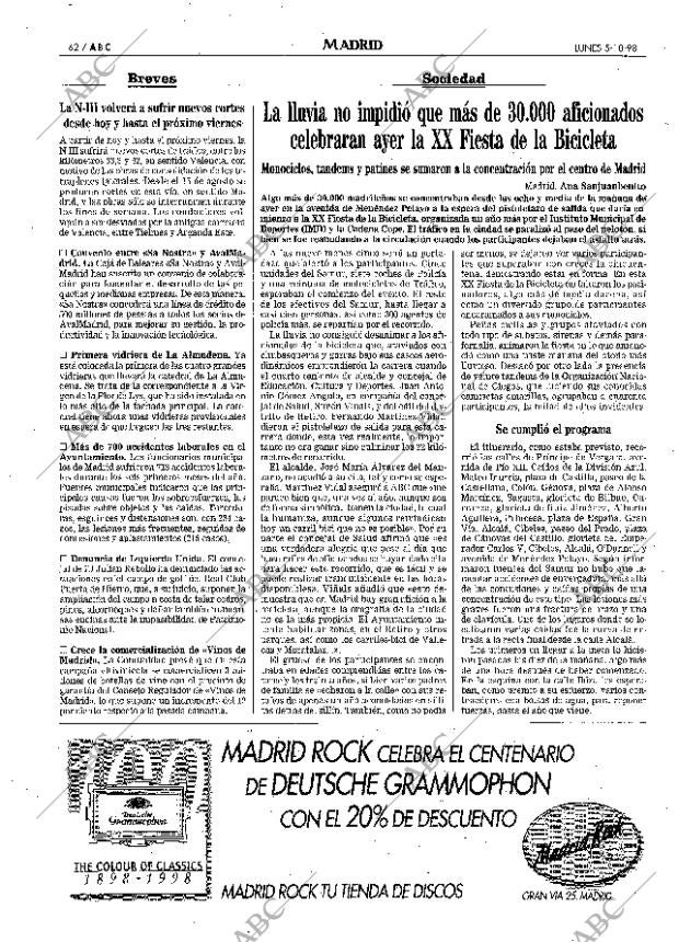 ABC MADRID 05-10-1998 página 62