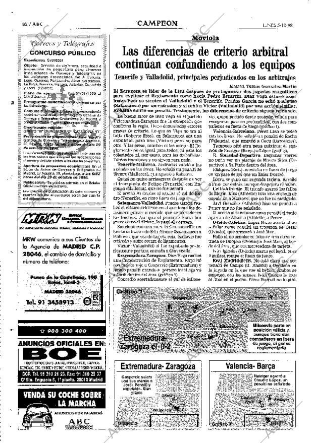 ABC MADRID 05-10-1998 página 82