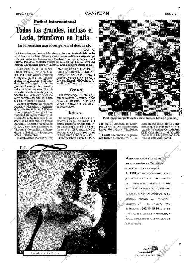 ABC MADRID 05-10-1998 página 83