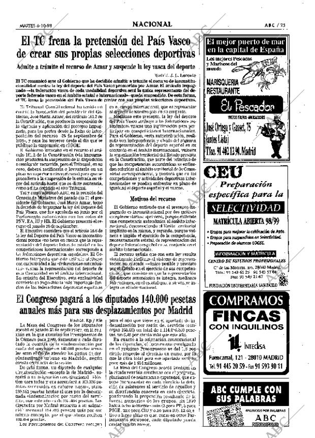 ABC MADRID 06-10-1998 página 25