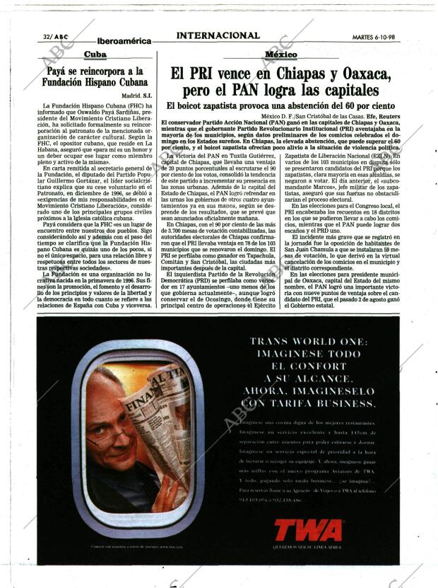 ABC MADRID 06-10-1998 página 32