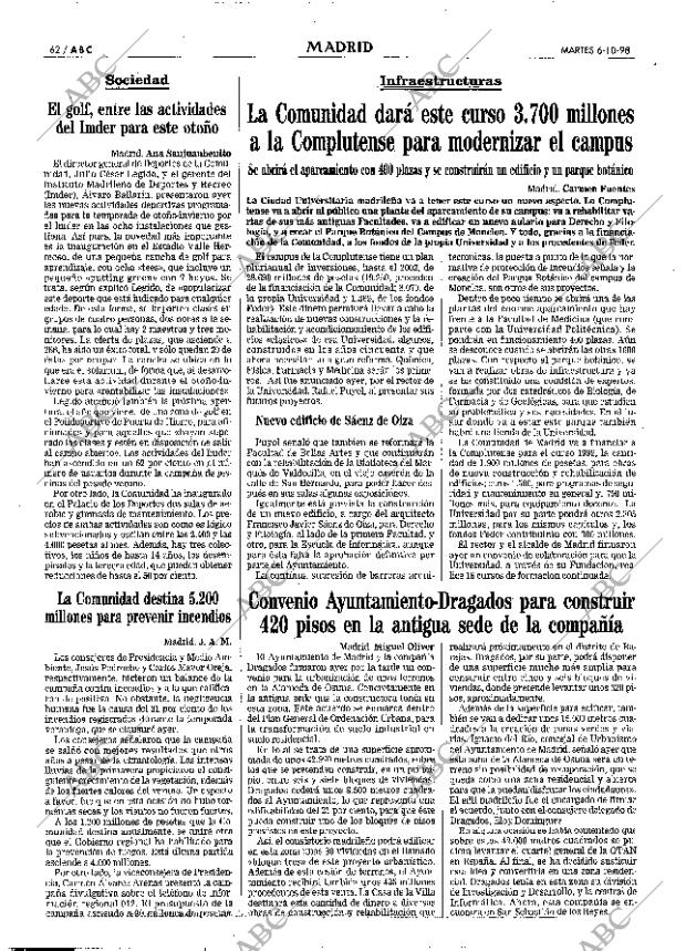 ABC MADRID 06-10-1998 página 62