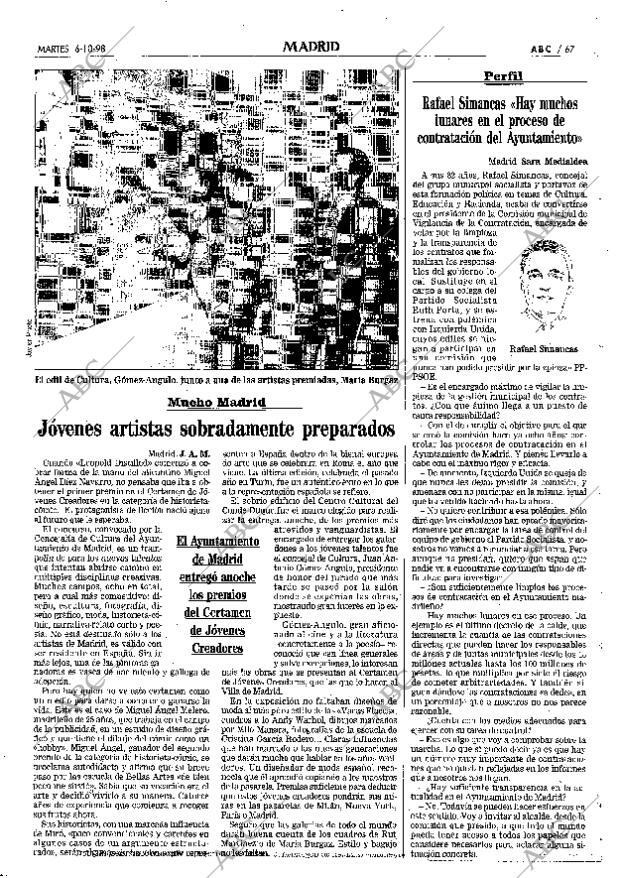 ABC MADRID 06-10-1998 página 67