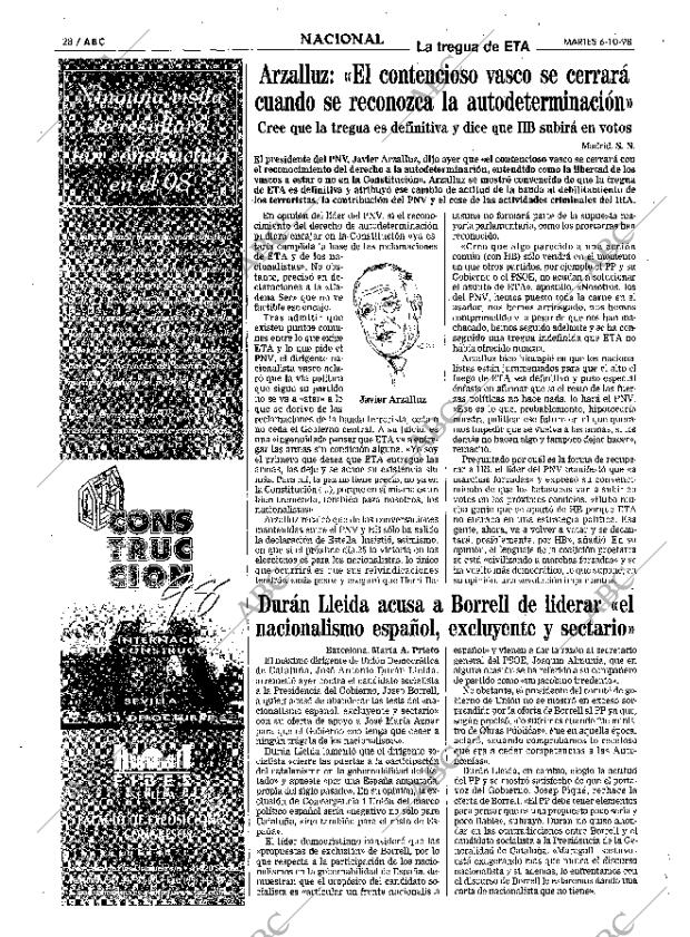 ABC SEVILLA 06-10-1998 página 28