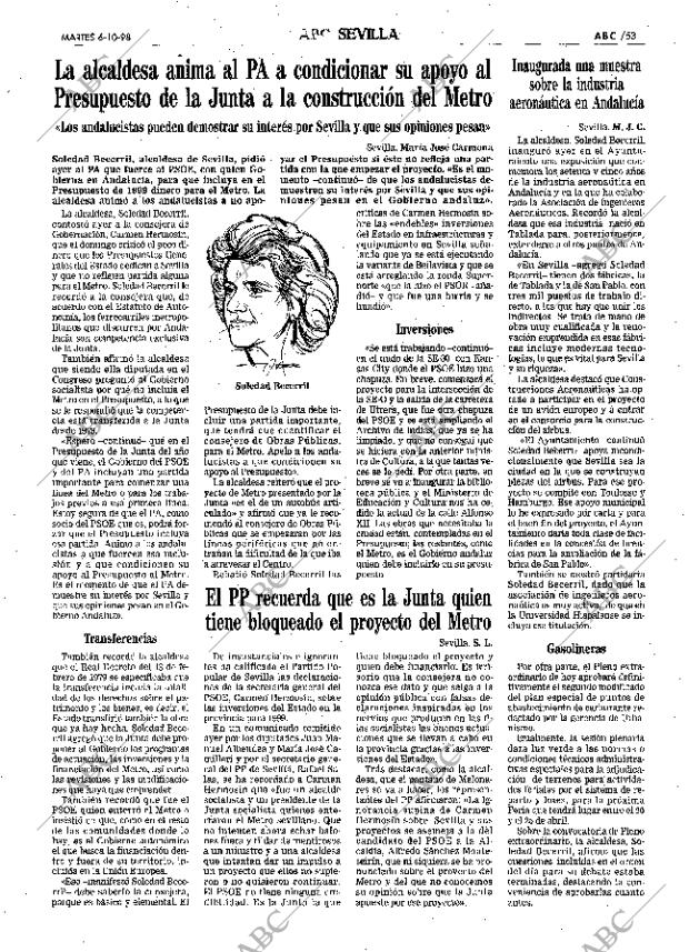 ABC SEVILLA 06-10-1998 página 53