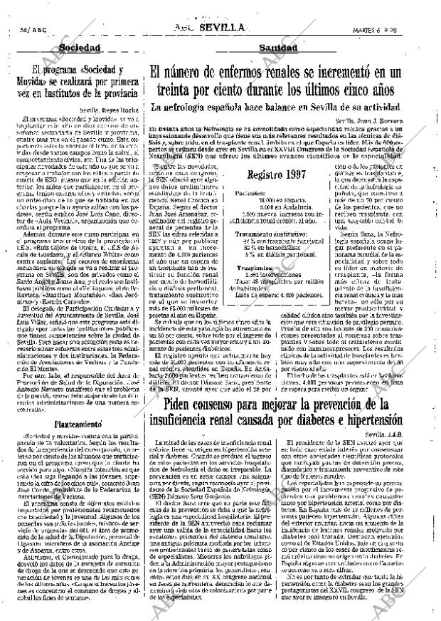 ABC SEVILLA 06-10-1998 página 58