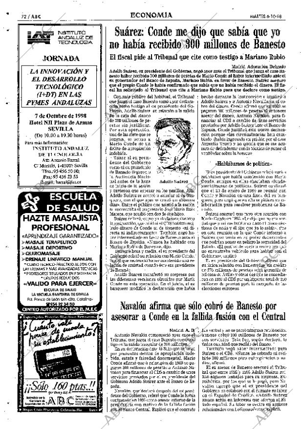 ABC SEVILLA 06-10-1998 página 72