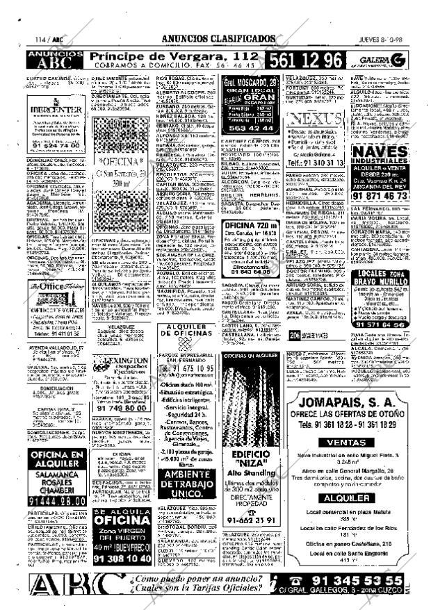 ABC MADRID 08-10-1998 página 114
