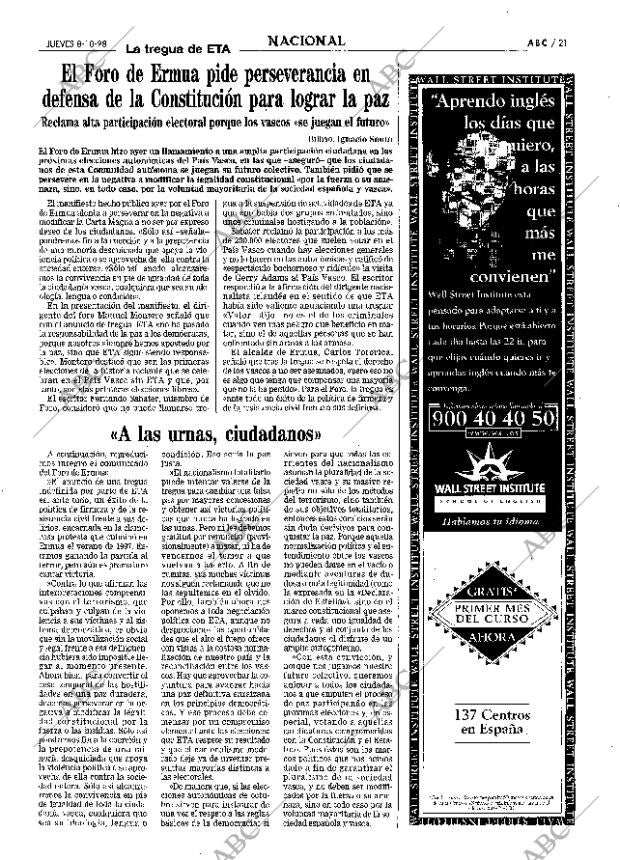 ABC MADRID 08-10-1998 página 21