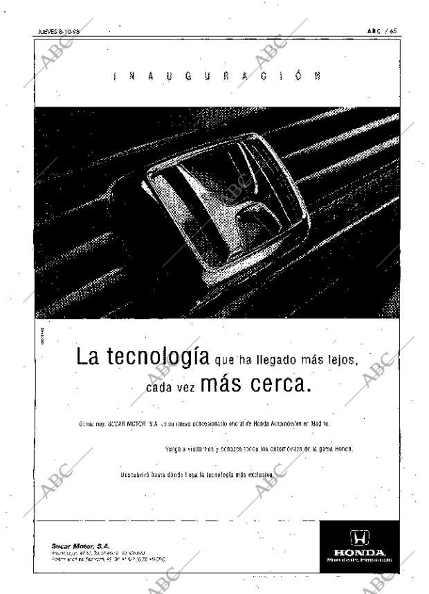 ABC MADRID 08-10-1998 página 65