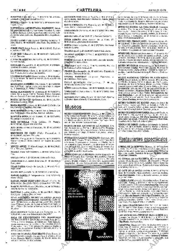 ABC MADRID 08-10-1998 página 98